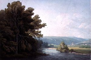 Z Bridewell Terrace, Exeter autorstwa John White Abbott