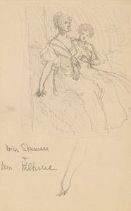 Studium dla Sióstr Skinner autorstwa John White Alexander