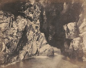 Brzegi basenu, most Rumbling Bridge w Dunkeld, ok. 1853 (zdjęcie) autorstwa John William Dudgeon