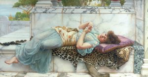 „Narzeczona”, 1892 autorstwa John William Godward