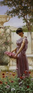 Kwiaty Wenus, 1890 autorstwa John William Godward
