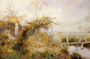 Powrót z pola żniwnego, 1880