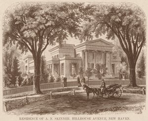 Rezydencja A.N. Skinner, Hillhouse Avenue, New Haven autorstwa John William Orr
