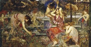 Flora i Zefiry, autorstwa John William Waterhouse