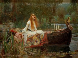 Pani Shalott autorstwa John William Waterhouse