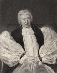 Herbert Marsh, Lord Bishop of Peterborough, rycina Johna Cochrana (fl.1821-65), z „Narodowej Galerii Portretów, tom II”, wydana ok. 1835 (lito)