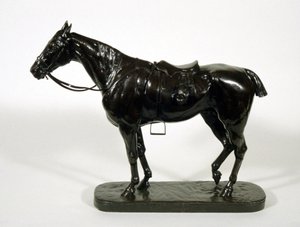 Zmęczony Łowca (brąz) autorstwa John Willis Good