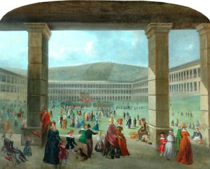 Piece Hall, Halifax autorstwa John Wilson Anderson