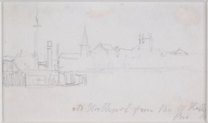 Stary Hartlepool autorstwa John Wilson Carmichael