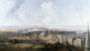 West Hartlepool w roku 1859 autorstwa John Wilson Carmichael