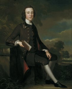 Portret młodego mężczyzny autorstwa John Wollaston