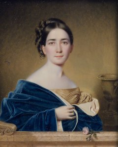 Pani John Wood Dodge Mary Louise Dodge, 1836.