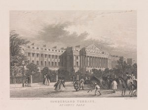 Cumberland Terrace, Regents Park autorstwa John Woods