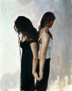 Back to Back (olej na płótnie)