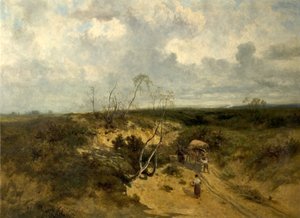 Piaszczysty kawałek drogi, 1874