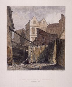 Fleet River, Londyn, 1851 autorstwa John Wykeham Archer