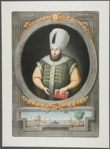 Mustapha Kahn, z Portretów cesarzy Turcji autorstwa John Young