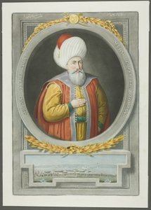 Orkan Kahn, z portretów cesarzy tureckich autorstwa John Young