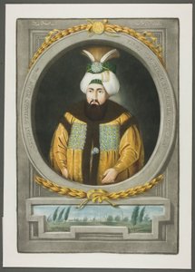 Othman Kahn III, z Portretów cesarzy Turcji autorstwa John Young