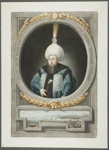 Selim Kahn III, z Portretów cesarzy Turcji autorstwa John Young