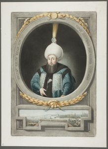 Selim Kahn III, z portretów cesarzy tureckich autorstwa John Young