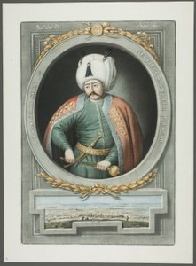 Selim Kahn I, z Portretów cesarzy Turcji autorstwa John Young