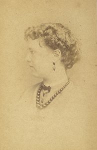 Florencja Anna Claxton, lata 60. XIX wieku. autorstwa John and Charles Watkins