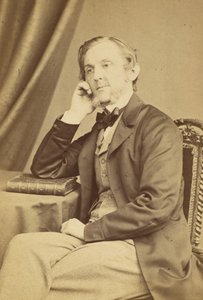 William Collingwood, lata 60. XIX wieku. autorstwa John and Charles Watkins