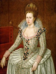 Anna Duńska, 1574-1619 autorstwa John de Critz