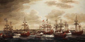 Lądowanie księżniczki Charlotte w Harwich w 1761, 1762