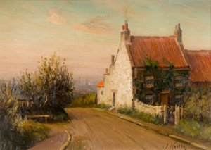 Farma Red House, Tunstall Road autorstwa Johnson Hedley