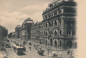 „Widok budynków pisarzy, Kalkuta”, c1910.