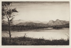 Langdale Pikes, Windermere autorstwa Johnstone Baird