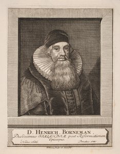 Biskup Henrik Bornemann autorstwa Jonas Haas