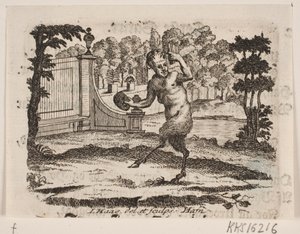 Winieta z satyr