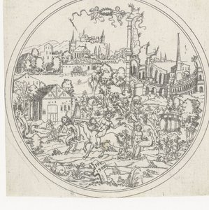Silenus Dna misek: krajobrazy z przedstawieniami biblijnymi i mitologicznymi (tytuł serii) autorstwa Jonas Silber