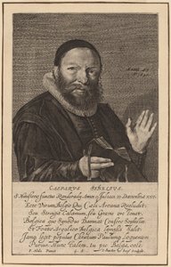 Caspar Sibelius autorstwa Jonas Suyderhoff after Frans Hals