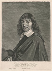 René Descartes autorstwa Jonas Suyderhoff, after Frans Hals