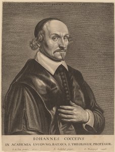 Johannes Cocceius autorstwa Jonas Suyderhoff after Jan de Vos