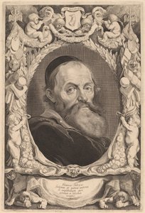 Hendrik Goltzius autorstwa Jonas Suyderhoff after Pieter Claesz Soutman