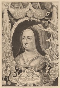 Maria Burgundzka, cesarzowa i żona Maksymiliana I autorstwa Jonas Suyderhoff after Pieter Claesz Soutman