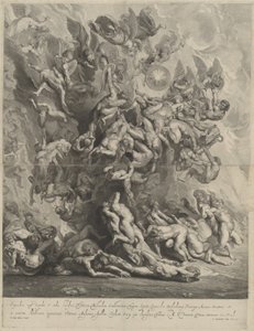 Upadek Przeklętych autorstwa Jonas Suyderhoff, after Sir Peter Paul Rubens