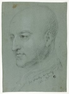 Głowa mężczyzny (recto); głowa kobiety (verso)