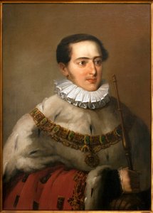 Portret Don Miguela I (Michaela I Portugalii) autorstwa João Baptista Ribeiro