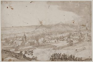 Panoramiczny krajobraz autorstwa Joos de II Momper