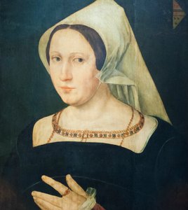 Anna van Spangen, żona Adriaena van der Goesa autorstwa Joos van (after) Cleve