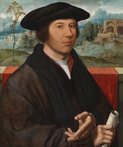 Portret mężczyzny, 1528-29