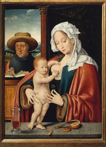 Święta Rodzina (malarstwo autorstwa Joos van Cleve