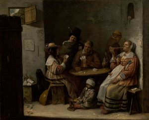 Gracze w karty, c.1645
