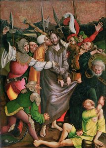 Chrystus aresztowany w Ogrodzie Getsemani (panel) autorstwa Jorg I Breu